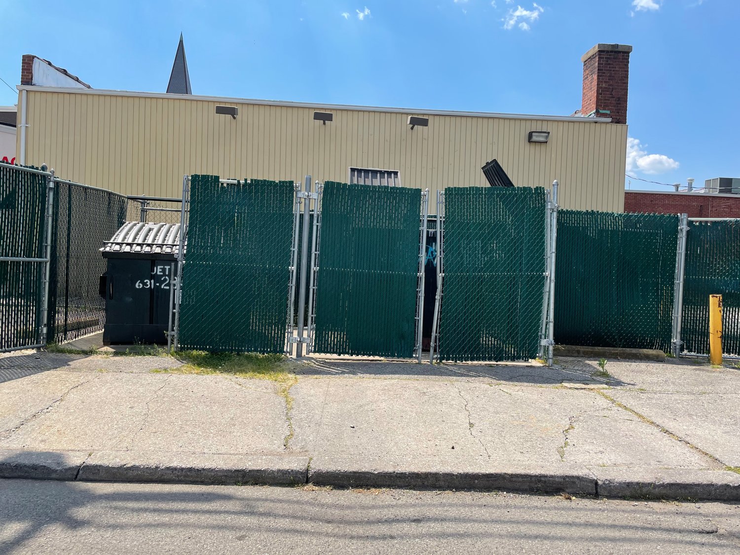 The dumpster area on Terry Street was seeing a lot of outsider dumping, causing an overflow that has now been solved, pushing the village to look at the issue as a whole.